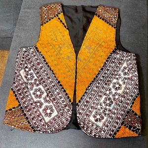 Pakistani embroidered waist coat